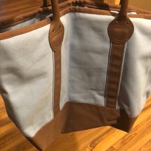 Restoration Hardware canvas bag